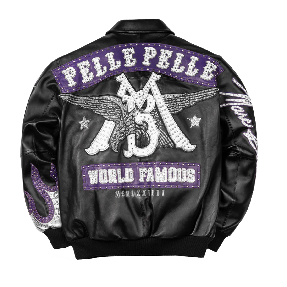 Pelle Pelle World Famous Black Jacket Pelle Pelle World Famous Black Jackets