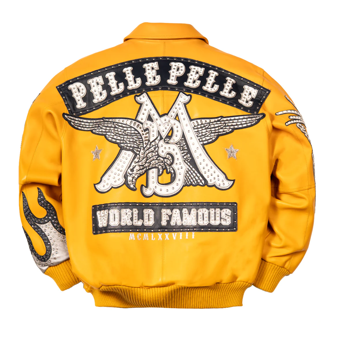 Pelle Pelle World Famous Yellow Jacket Pelle Pelle World Famous Yellow Jackets