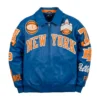 Mens Pelle Pelle x FISLL for the city of knicks jacket