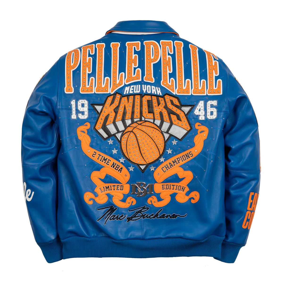 Mens Pelle Pelle x FISLL for the city of knicks jackets Mens Pelle Pelle x FISLL for the city of knicks jackets