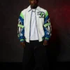 Pelle Pelle American Soda Club White Green Jacket