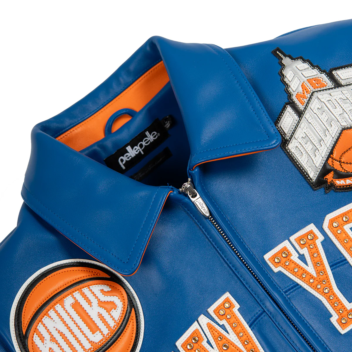 Pelle Pelle x FISLL for the city of knicks jacket Pelle Pelle x FISLL for the city of knicks jacket