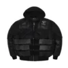 Pelle Pelle x Opium K9 Bomber Black Jackets