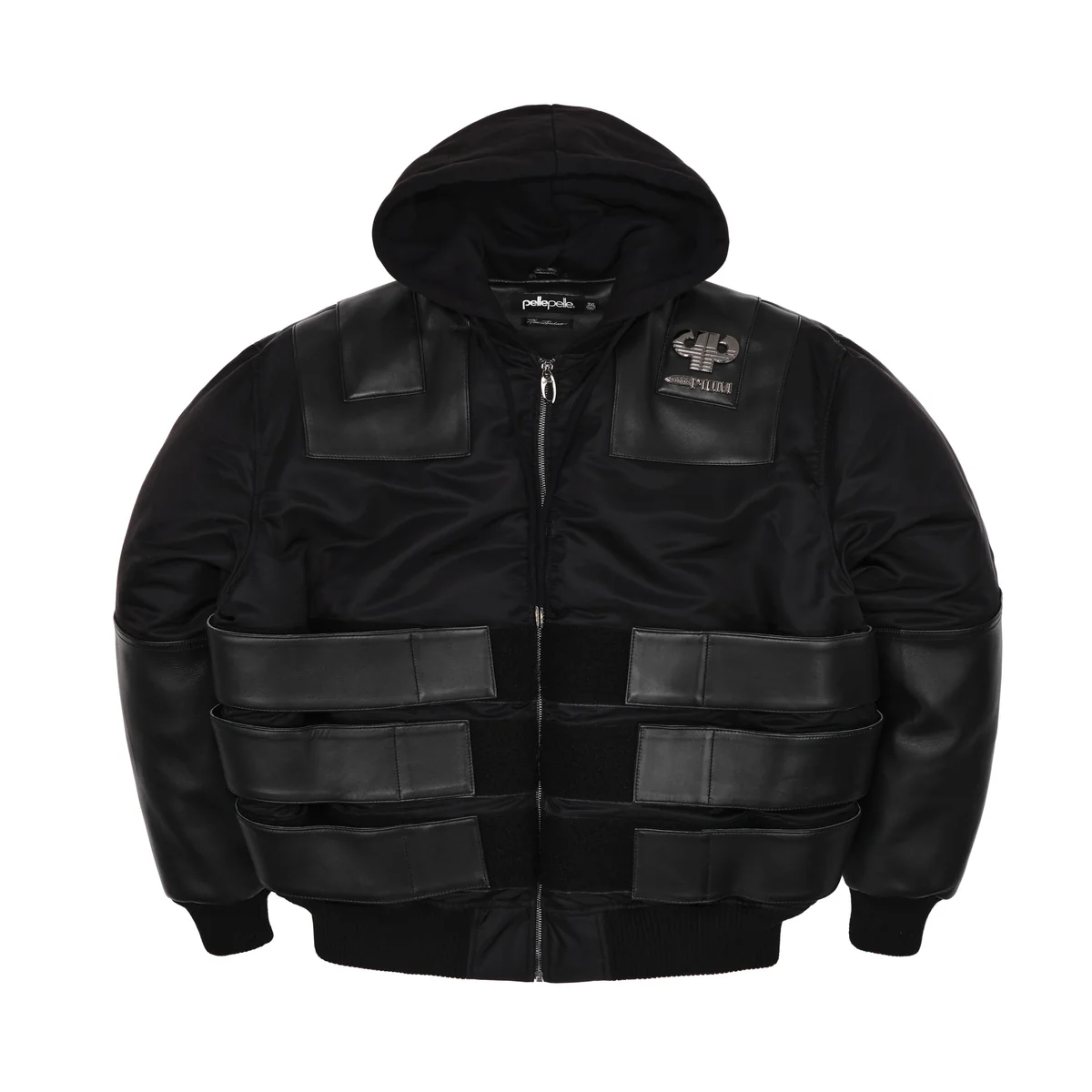 Pelle Pelle x Opium K9 Bomber Black Jackets